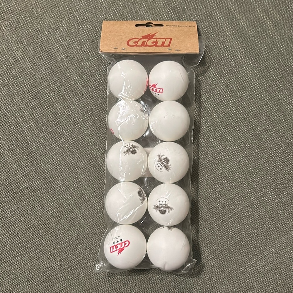Travis Scott x Astroworld x Cacti - Ping Ping Balls